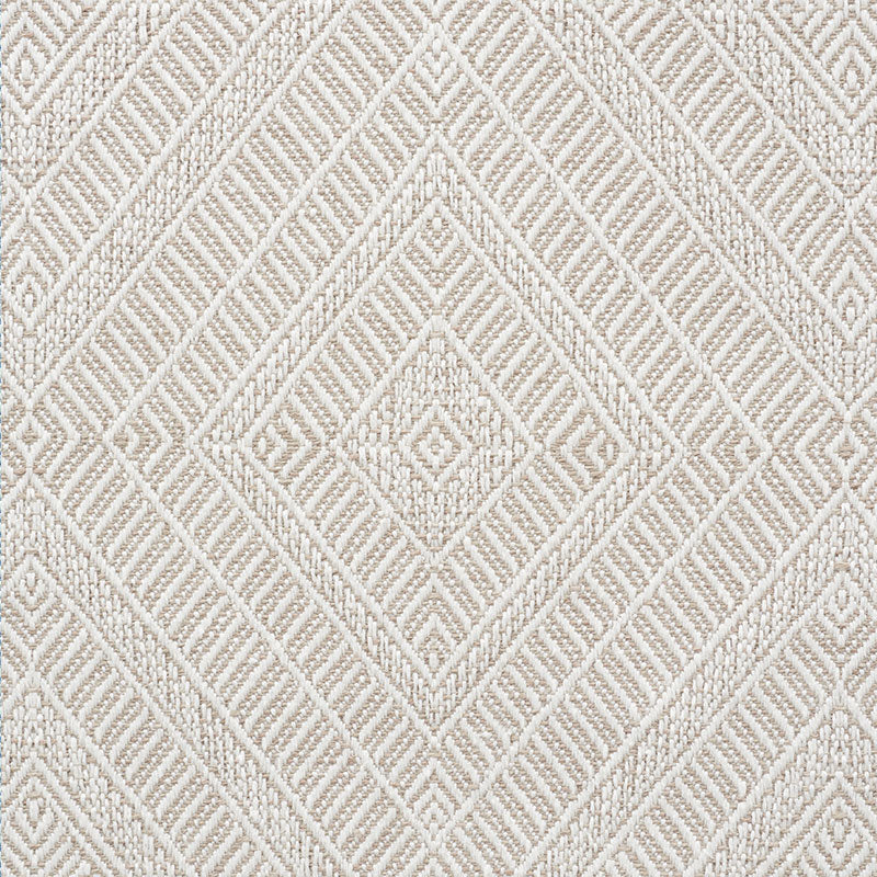 Schumacher Geometric Weave Natural Fabric 73861