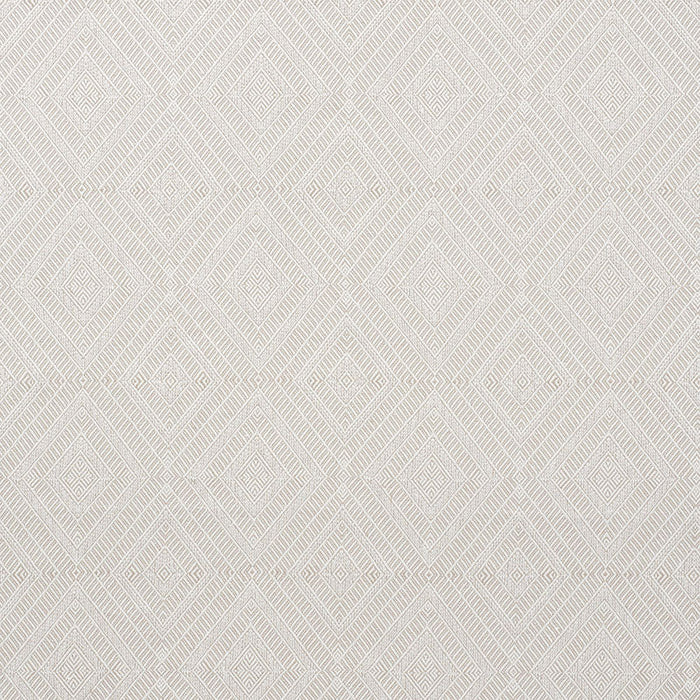 Schumacher Geometric Weave Natural Fabric Sample 73861