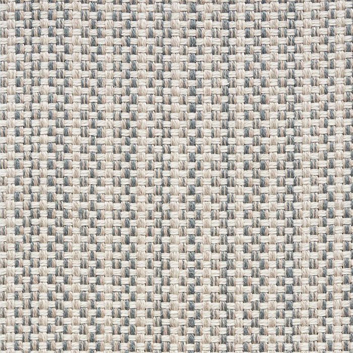 Schumacher Rustic Basketweave Stone Fabric Sample 73881