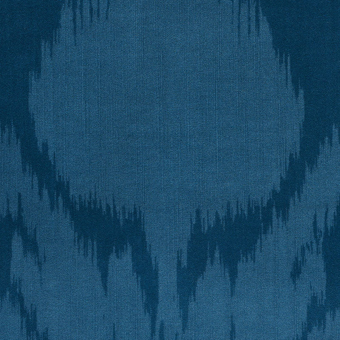 Schumacher Agra Velvet Peacock Fabric Sample 73990