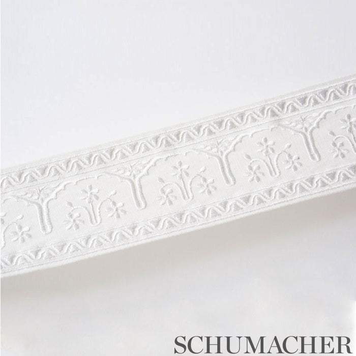 Schumacher Nikola Tape Ivory Trim 74190