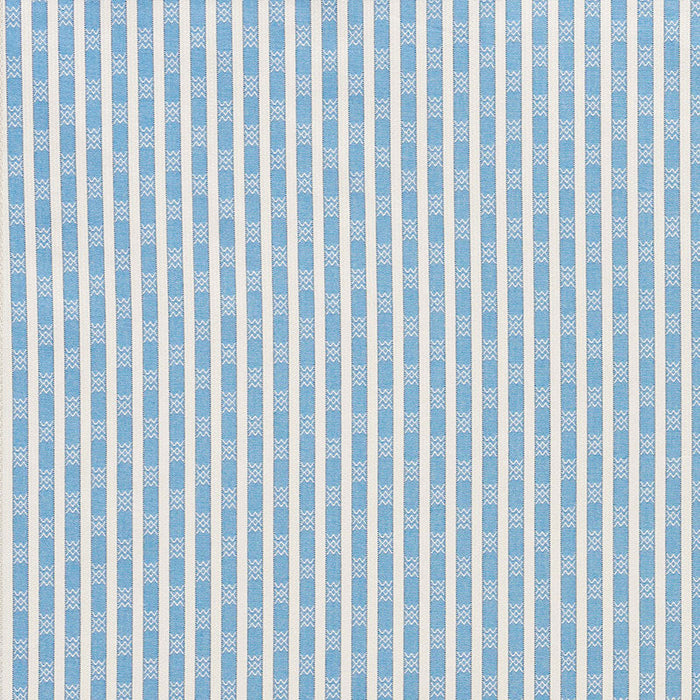 Schumacher Beverly Stripe Cobalt Fabric Sample 74210