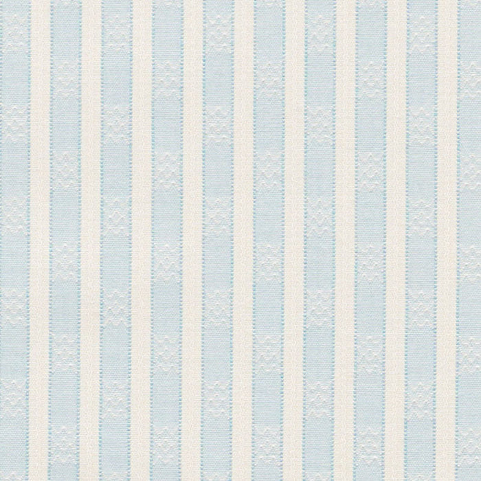 Schumacher Beverly Stripe China Blue Fabric Sample 74211