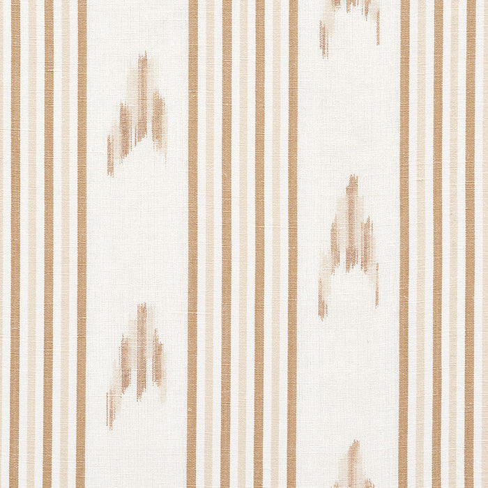 Schumacher Santa Barbara Ikat Neutral Fabric 74222