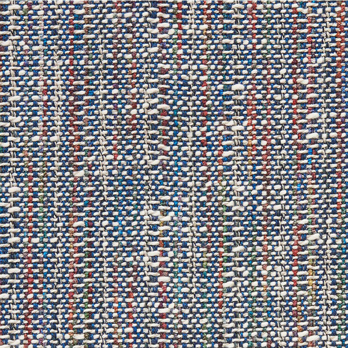 Schumacher Piedmont Indigo & Multi Fabric Sample 75040