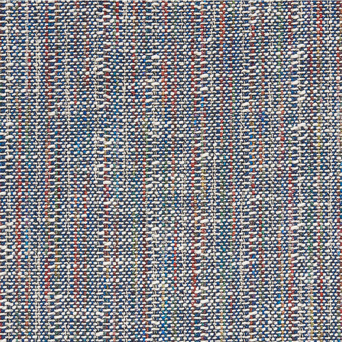 Schumacher Piedmont Indigo & Multi Fabric Sample 75040