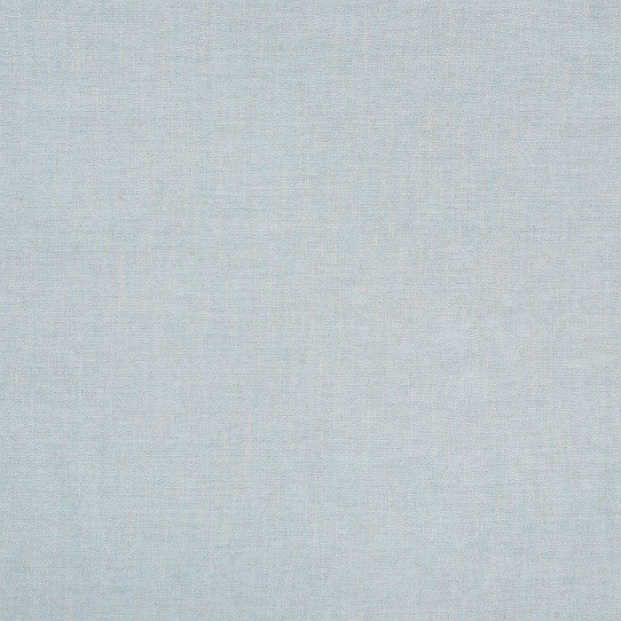 Schumacher Franco Linen-Blend Chenille Sky Fabric Sample 75082