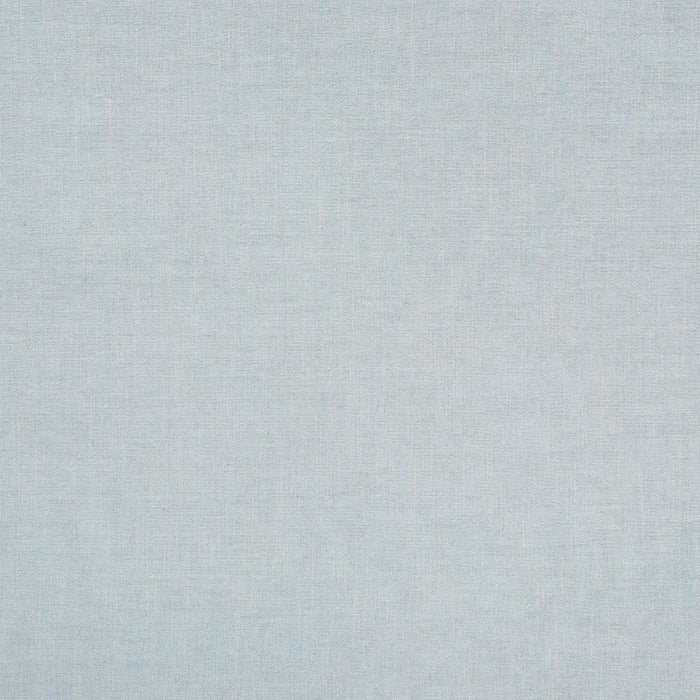 Schumacher Franco Linen-Blend Chenille Sky Fabric 75082