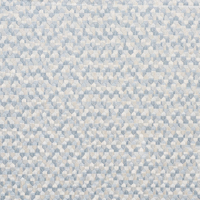 Schumacher Ivins Embroidery Sky Fabric 75121