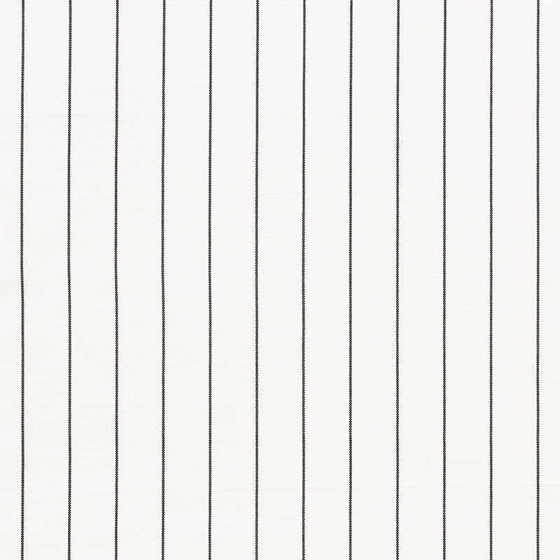 Schumacher Cavett Stripe Charcoal Fabric 75251