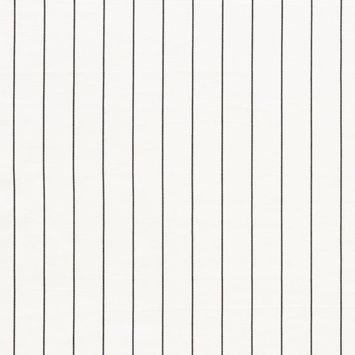 Schumacher Cavett Stripe Charcoal Fabric Sample 75251