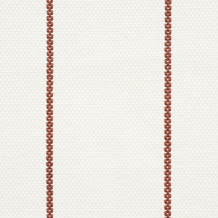 Schumacher Cavett Stripe Sienna Fabric Sample 75253