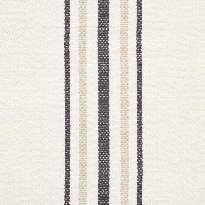 Schumacher Scarset Stripe Neutral Fabric Sample 75263