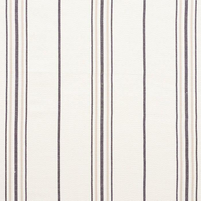 Schumacher Scarset Stripe Neutral Fabric Sample 75263