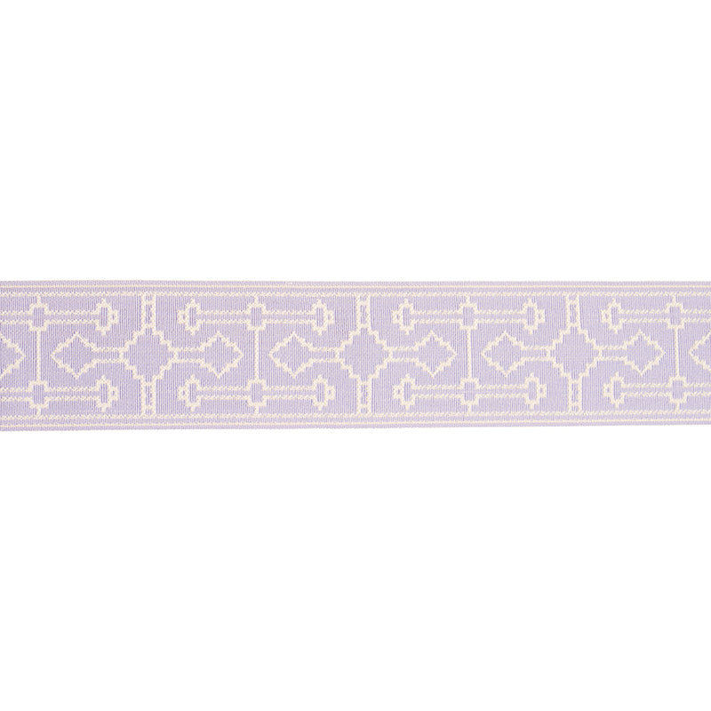 Schumacher Filbert Tape Lilac Trim 75285