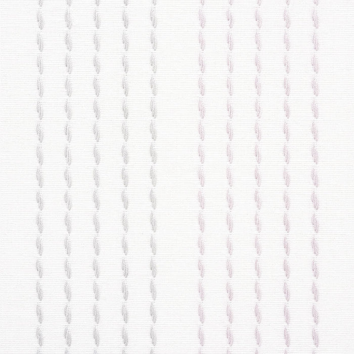 Schumacher Running Stitch Lilac & Grey Fabric Sample 75322