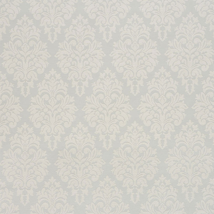 Schumacher Dauphine Damask Indoor/Outdoor Mineral Fabric Sample 75412