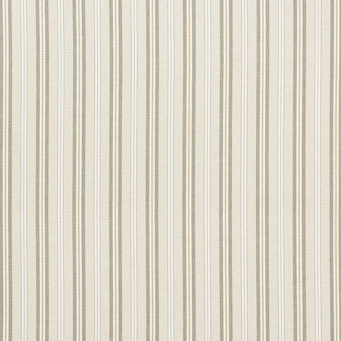 Schumacher Lewis Stripe Stone Fabric Sample 75500