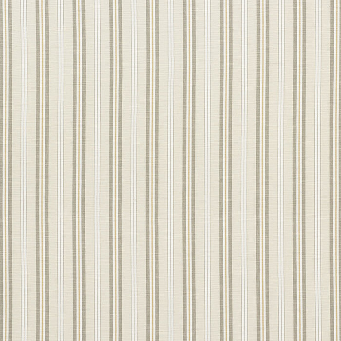 Schumacher Lewis Stripe Stone Fabric 75500