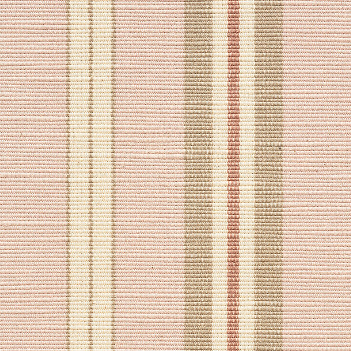 Schumacher Lewis Stripe Blush Fabric 75501