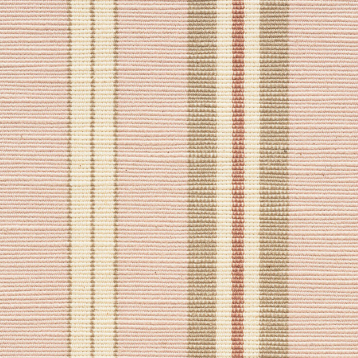 Schumacher Lewis Stripe Blush Fabric Sample 75501