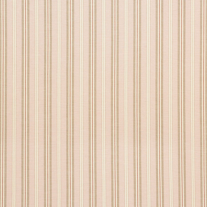 Schumacher Lewis Stripe Blush Fabric 75501