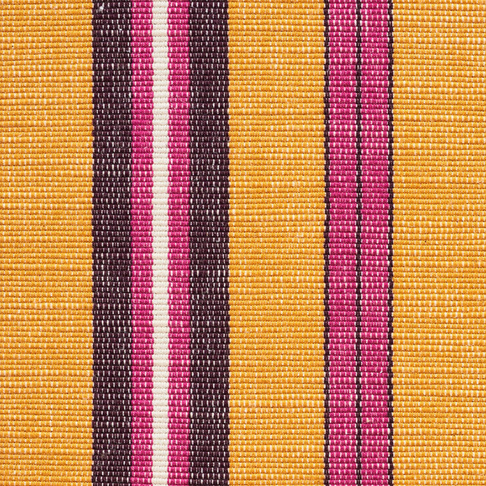 Schumacher Lewis Stripe Gold Fabric Sample 75502