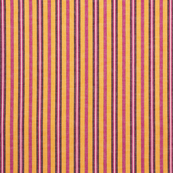 Schumacher Lewis Stripe Gold Fabric 75502