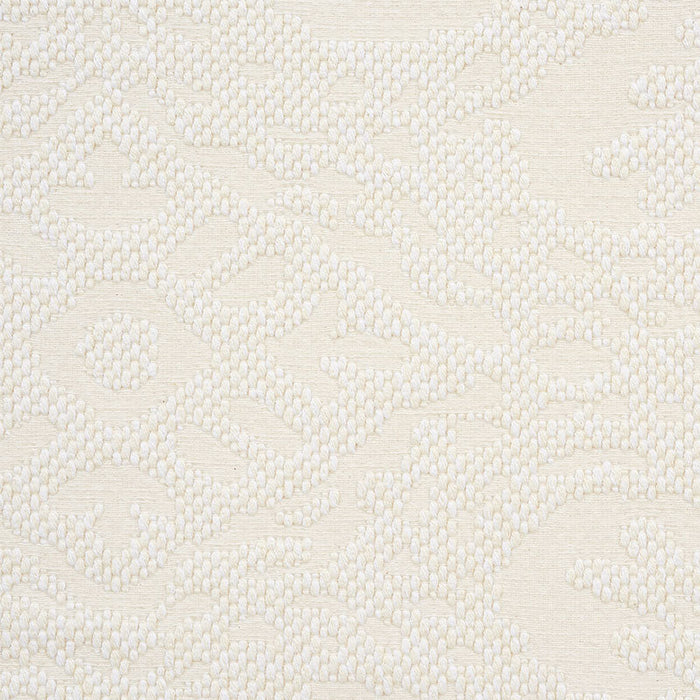 Schumacher Hardwick Ivory Fabric Sample 75511