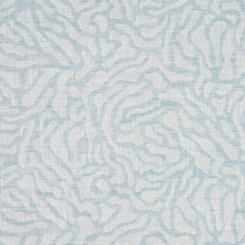 Schumacher Cora Sky Fabric 75521