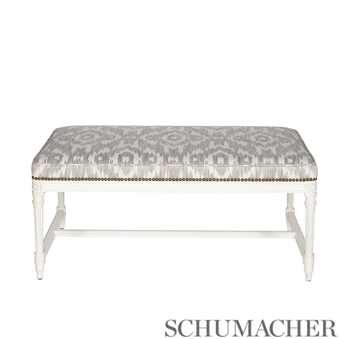 Schumacher Dorset Indigo Fabric 75553