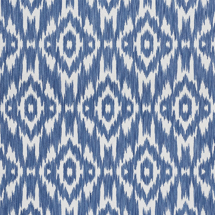 Schumacher Dorset Indigo Fabric Sample 75553