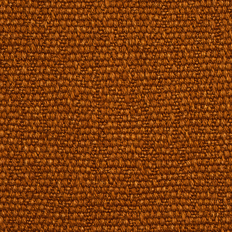 Schumacher Finn Heavyweight Linen Terracotta Fabric 75681