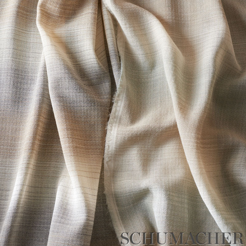 Schumacher Horizon Casement Mineral & Sand Fabric 75770