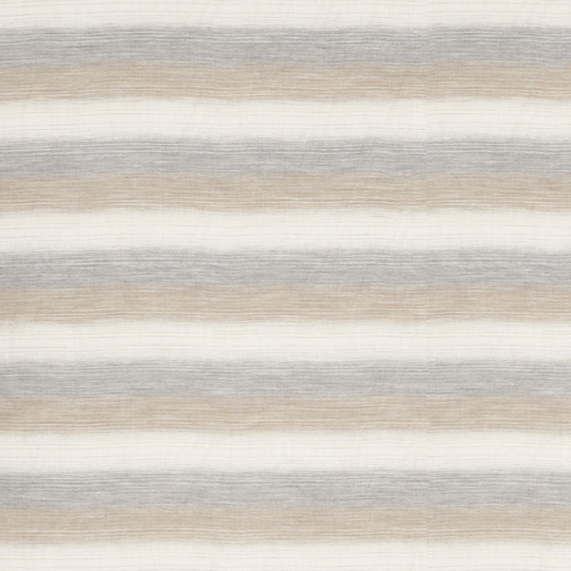 Schumacher Horizon Casement Dune & Grey Fabric 75771