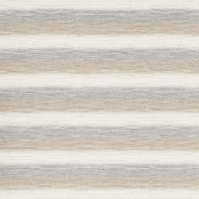 Schumacher Horizon Casement Dune & Grey Fabric 75771