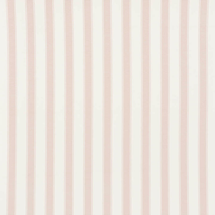 Schumacher Rafe Stripe Quiet Pink Fabric Sample 75820