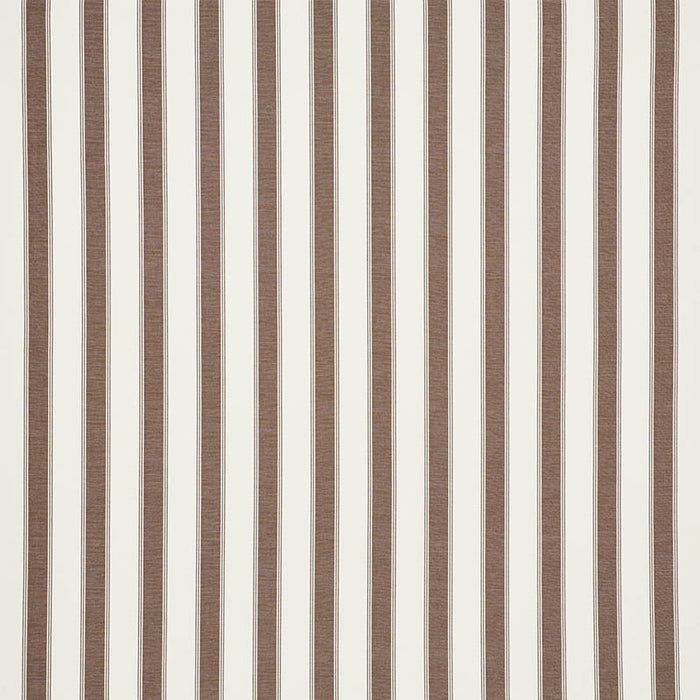 Schumacher Rafe Stripe Berber Brown Fabric Sample 75822