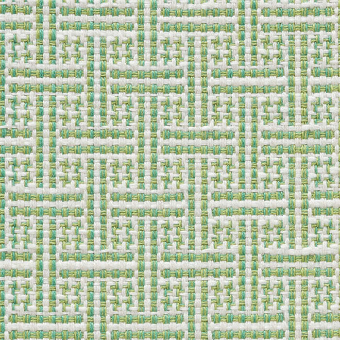 Schumacher Brickell Leaf Fabric Sample 75931