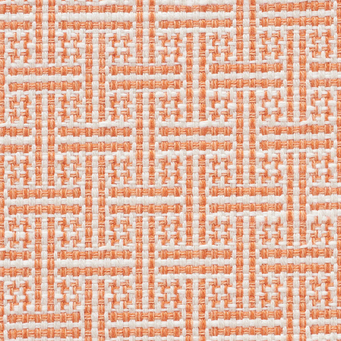 Schumacher Brickell Orange Fabric Sample 75932