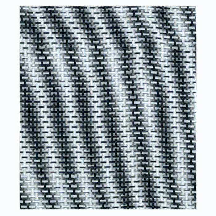 Schumacher Brickell Navy Fabric Sample 75936