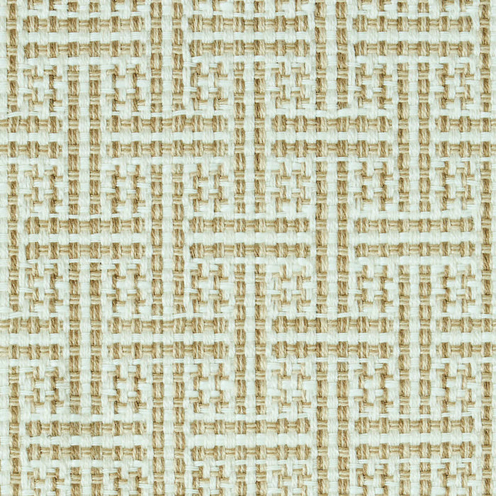 Schumacher Brickell Neutral Fabric Sample 75937