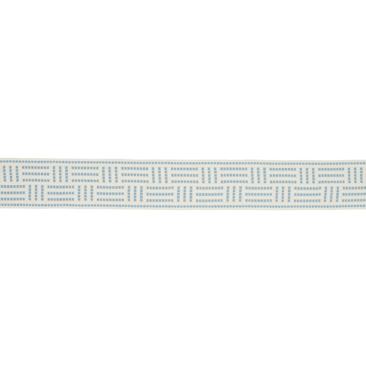 Schumacher Brickell Tape Indoor/Outdoor Sky Trim 75962