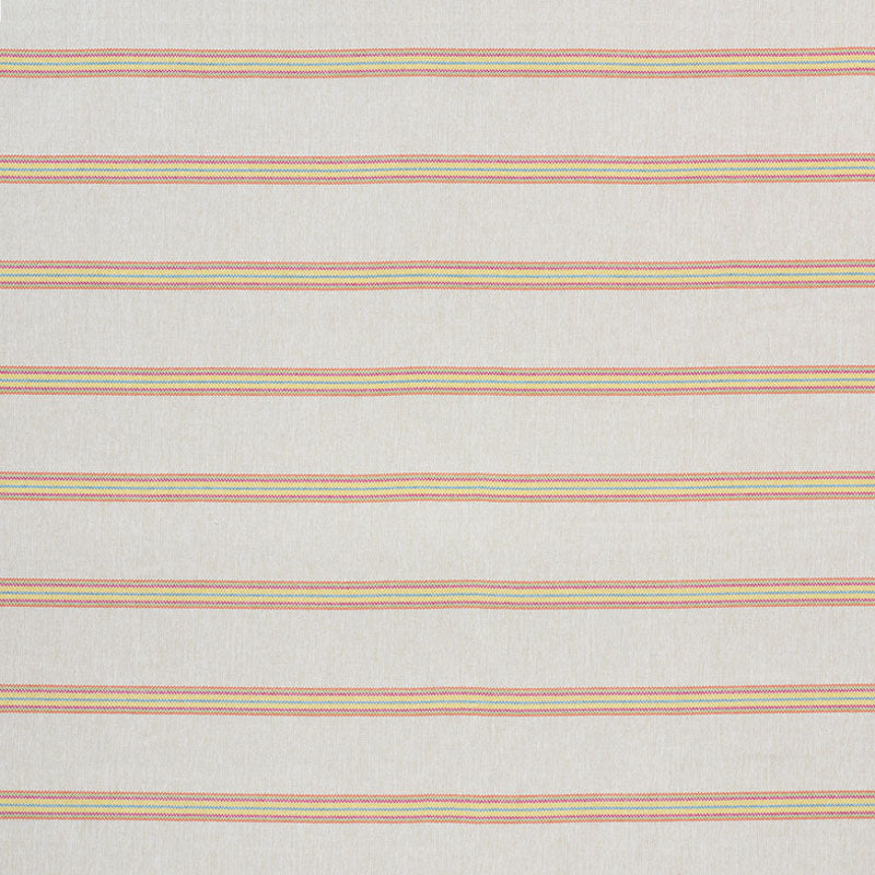 Schumacher Garden Stripe Indoor/Outdoor Marigold Fabric Sample 75971