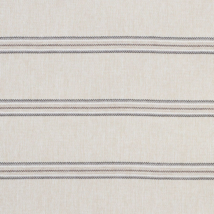 Schumacher Garden Stripe Indoor/Outdoor Stone Fabric Sample 75972