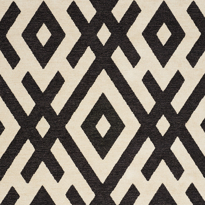 Schumacher Equix Black Fabric Sample 76020