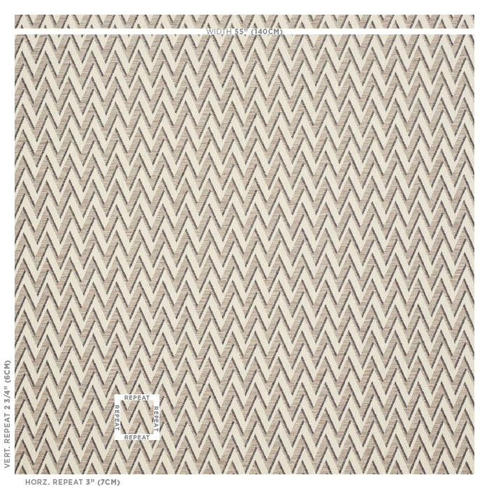 Schumacher Dartmoor Graphite Fabric Sample 76030