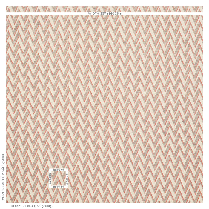 Schumacher Dartmoor Rust Fabric 76031