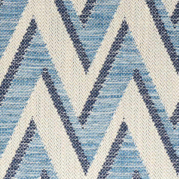 Schumacher Dartmoor Blue Fabric Sample 76033