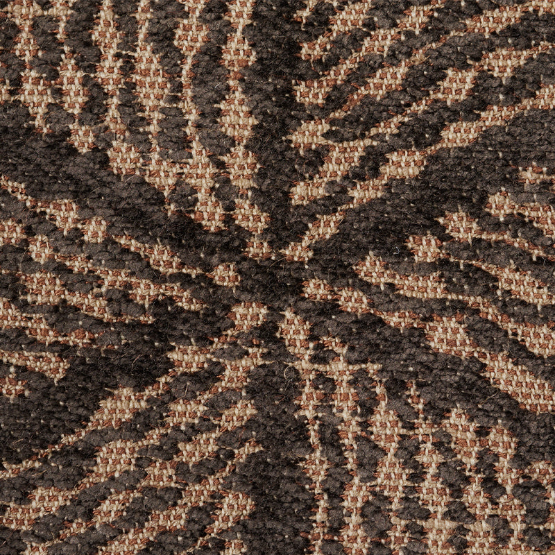 Schumacher Fiador Brown Fabric 76050